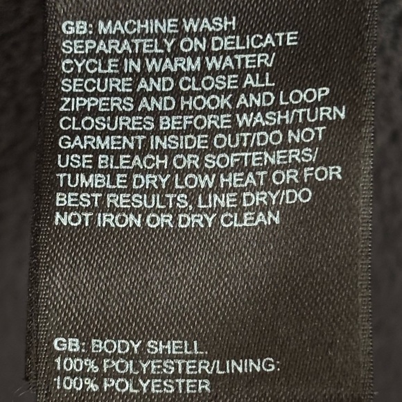 The North Face Fleece Jacket Light Medium Mid Weight All Season Black Size Small - Picture 14 of 16